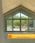 Фахверк с панорамным остеклением