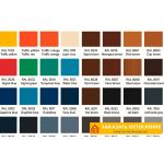 Цветные пластиковые окна по каталогу RAL