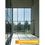Фасадные окна премиум класса из тонкого профиля с максимальным светопропусканием
