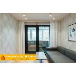 Теплая лоджия в квартире с французским остеклением в пол