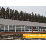 Экономное холодное остекление витражей бизнес-центра с максимальным освещением