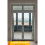 Застекленный балконный проем в квартире с остеклением от пола до потолка