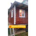 Остекление деревянного дома без усадки