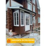 Пластиковые окна для остекления крыльца