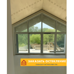 Фахверк с панорамным остеклением
