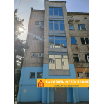 Поворотно-откидные створки для панорамного  остекления лоджии