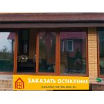 Установка панорамных окон в частном доме