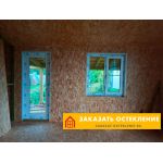 Входная дверь из пластикового профиля VEKA