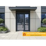 Противовзломные тёплые алюминиевые двери с многоступенчатой системой запирания