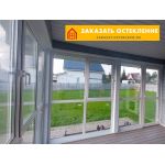 Французские окна с распашным остеклением
