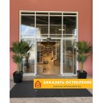 Панорамное раздвижное остекление для современного фасада