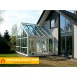 Зимний сад в частном доме с теплым энергоэффективным остеклением