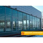 Витражное остекление для фасада торгового центра и витрины магазина