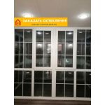 Квартира с теплым витражным остекление балкона со стеклопакетами