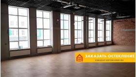 Офис с теплым панорамным остеклением для всесезонной эксплуатации