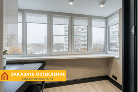 Лоджия 6 метров с теплым остеклением