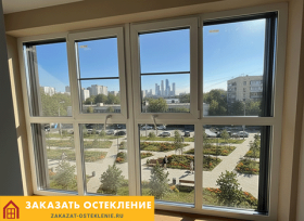 Балкон с панорамными окнами