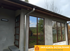 Панорамные окна с раздвижным механизмом