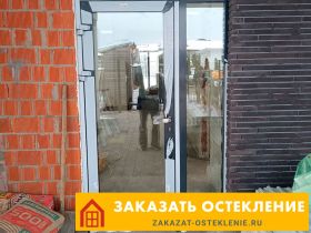 Двери из алюминиевого профиля с терморазрывом