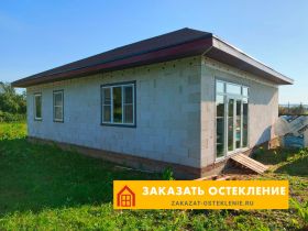 Дом с профессиональным остеклением пластиковыми окнами