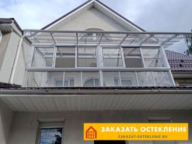 Балкон с панорамным остеклением