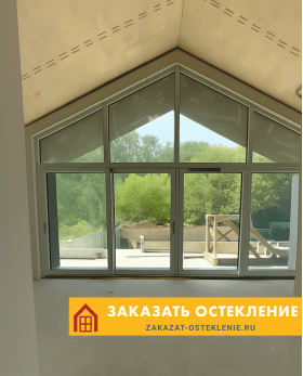 Фахверк с панорамным остеклением