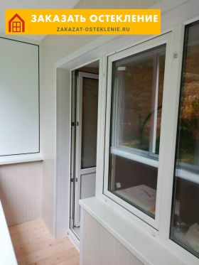 Балконный блок из профиля VEKA