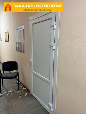 Глухая межкомнатная дверь из пластикового профиля