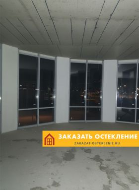 Алюминиевые окна с панорамным видом для остекления новостройки