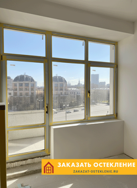 Балконный блок из алюминиевого профиля