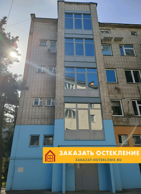 Поворотно-откидные створки для панорамного  остекления лоджии