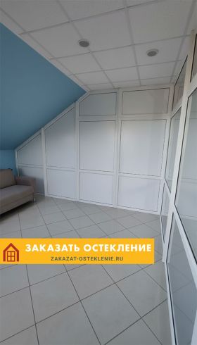 Стационарные глухие офисные перегородки для быстрой перепланировки