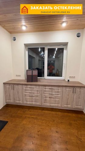 Двухкомнатная квартира с остеклением под ключ
